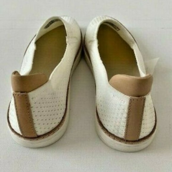 UGG Sammy Slip-On Sneaker Shoe Knit Rib White - Picture 5 of 6